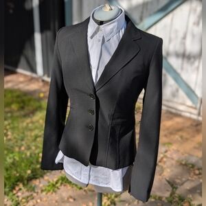 Halogen Black Women's Blazer, 3-Button, Size 4